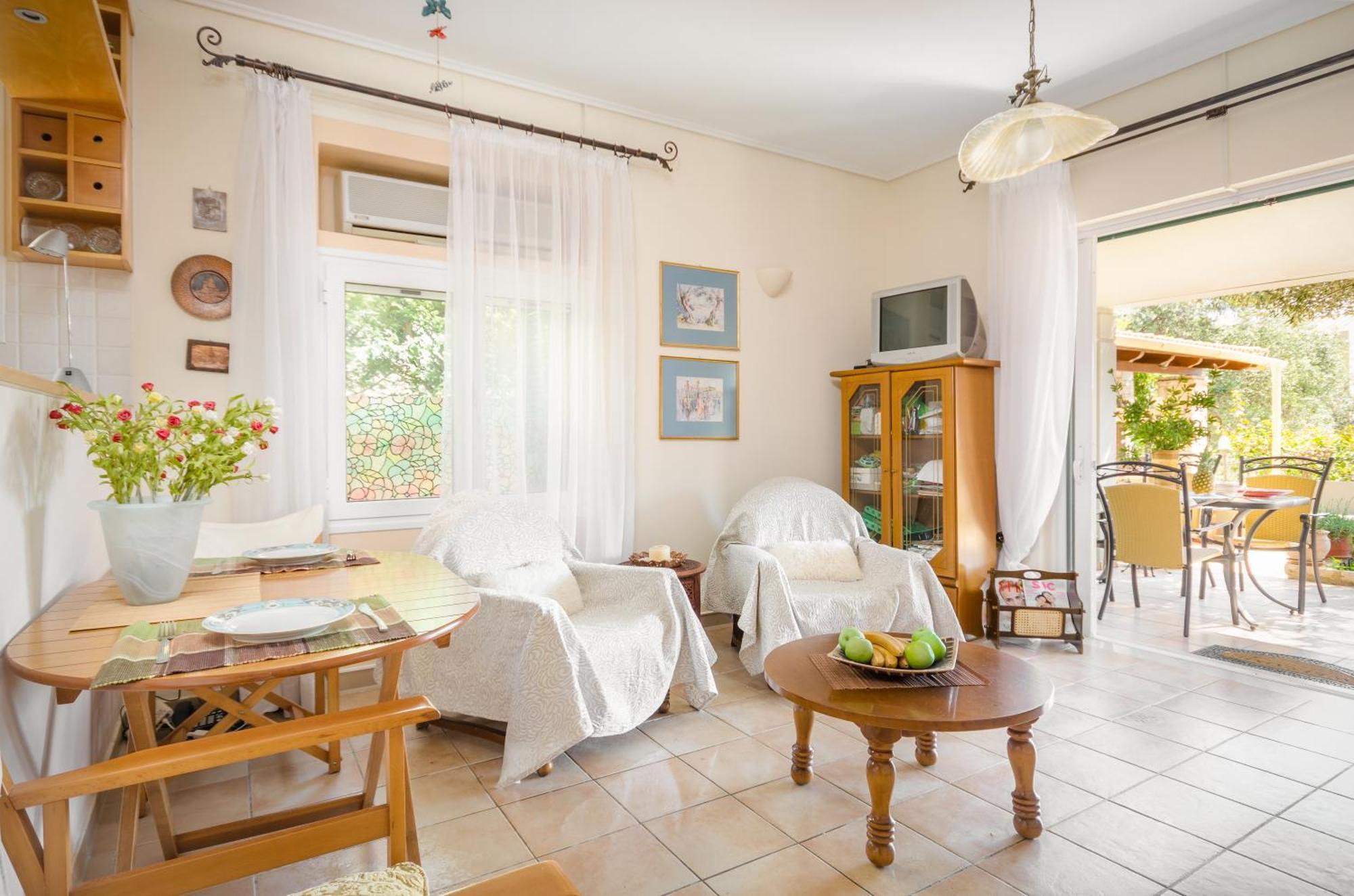 Villa Aliki Barbati Exteriér fotografie