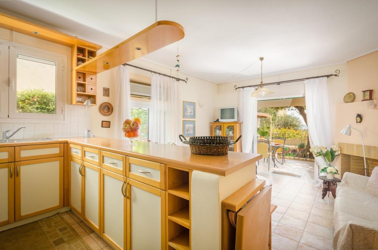Villa Aliki Barbati Exteriér fotografie